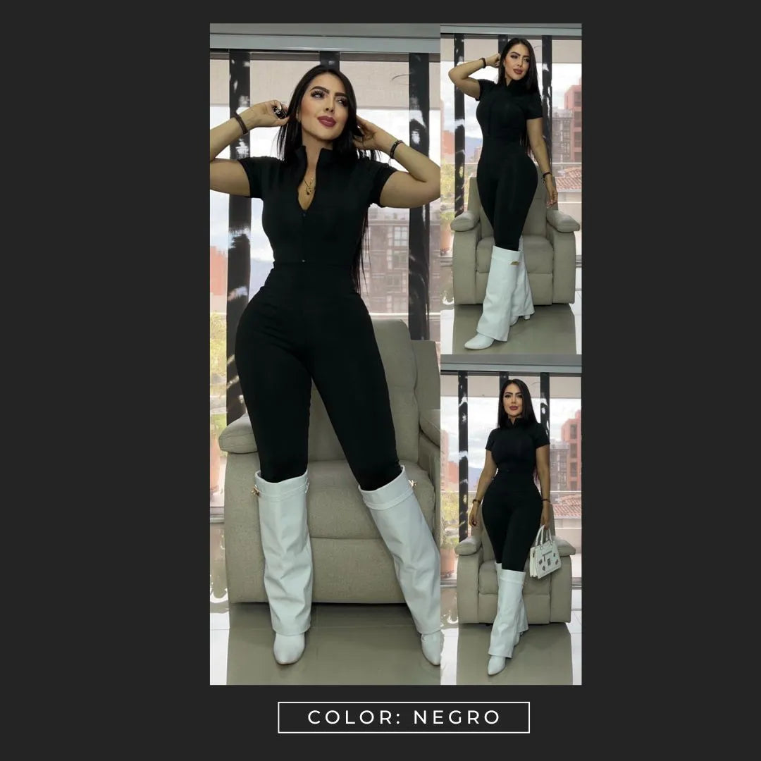 Enterizo Manga Corta